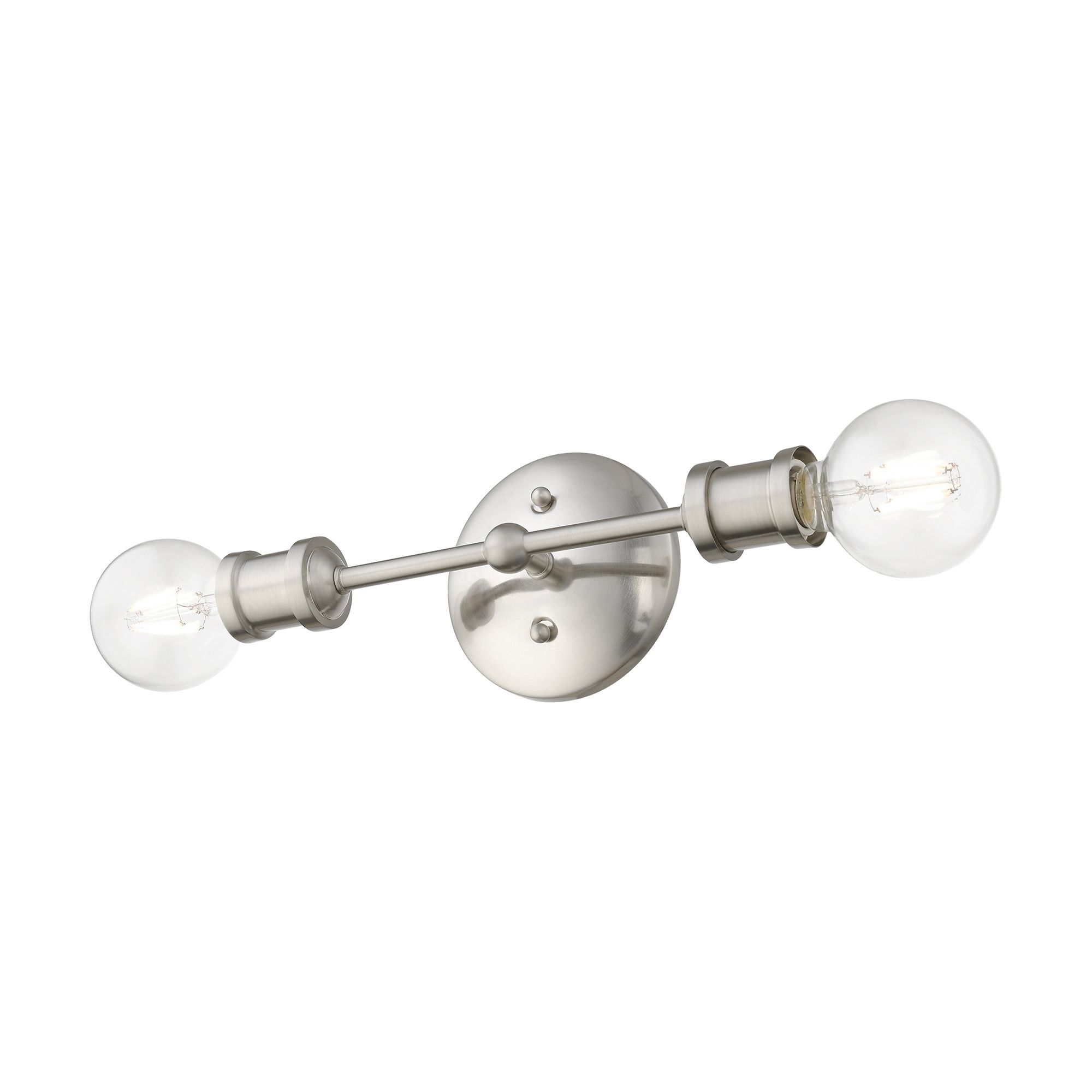 Lansdale 2 Light Brushed Nickel ADA Vanity Sconce