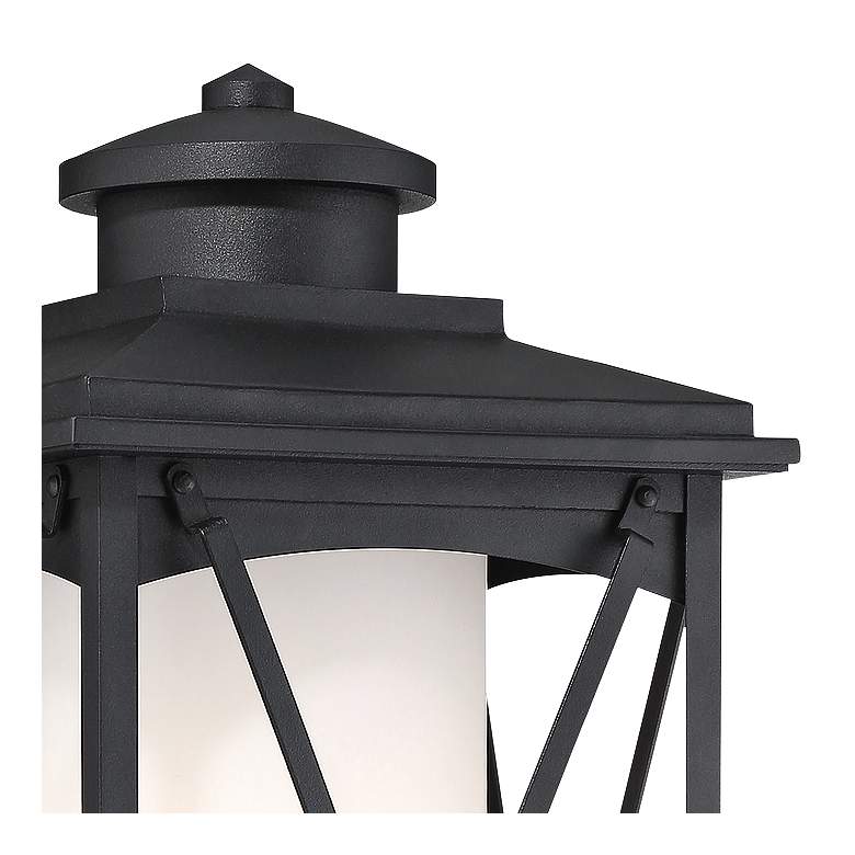 Image 2 Lansdale 20 3/4 inch High Matte Black Outdoor Post Light more views