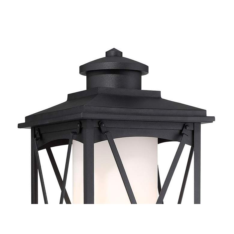 Image 3 Lansdale 20 3/4" High Matte Black Outdoor Post Light more views