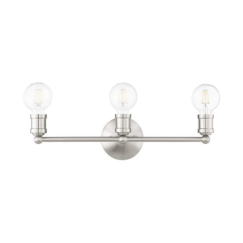 Image 5 Lansdale 3 Light Brushed Nickel Bath Vanity more views