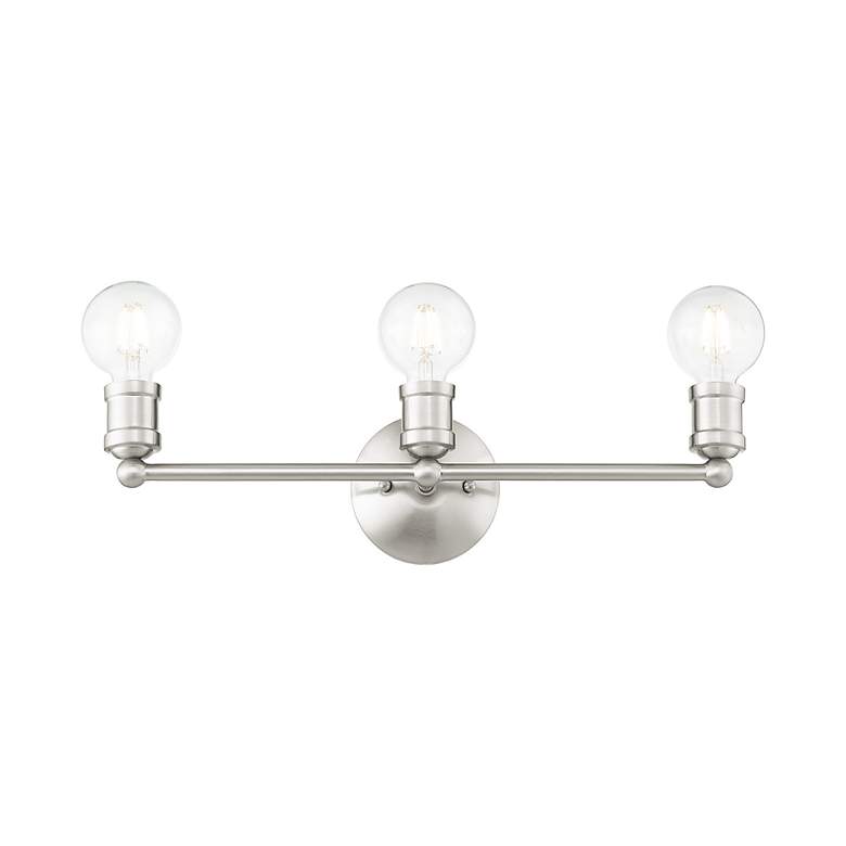 Image 6 Lansdale 3 Light Brushed Nickel Bath Vanity more views