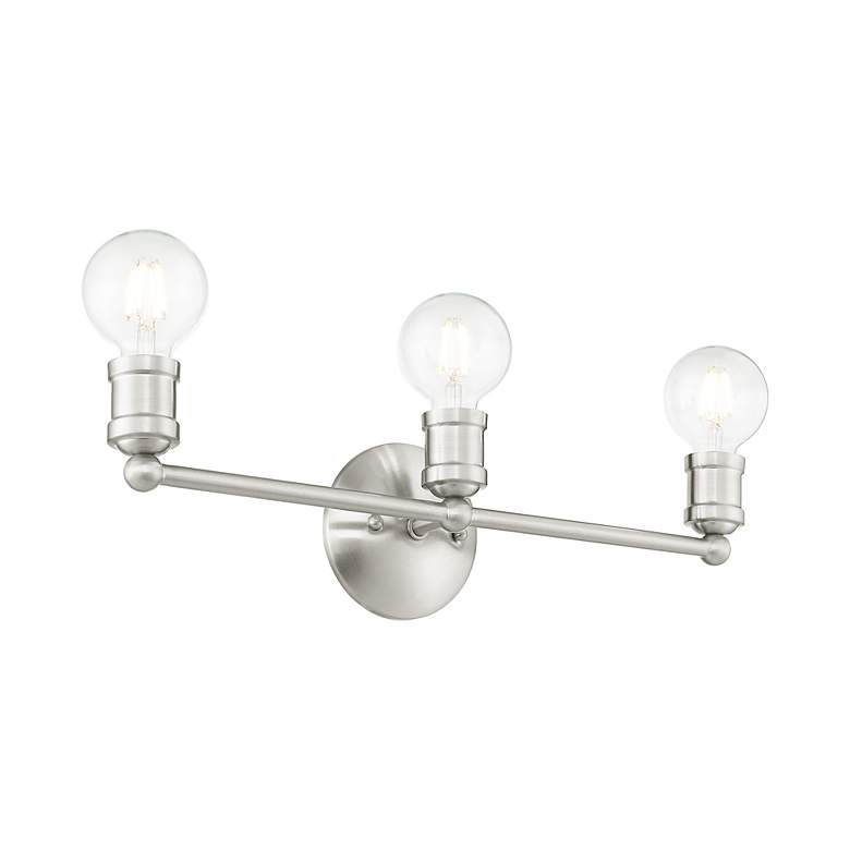 Image 7 Lansdale 3 Light Brushed Nickel Bath Vanity more views