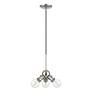 Thumbnail3 of Lansdale 3 Light Brushed Nickel Pendant more views