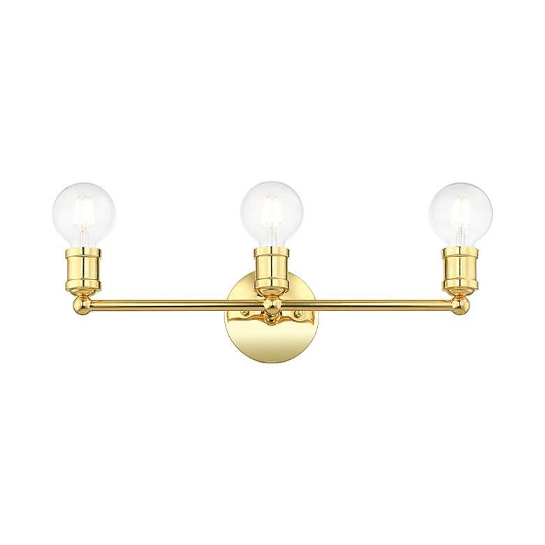 Image 6 Lansdale 3 Light Polished Brass Bath Vanity more views