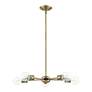 6_Lansdale 5 Light Antique Brass Chandelier more views