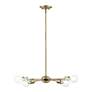 7_Lansdale 5 Light Antique Brass Chandelier more views