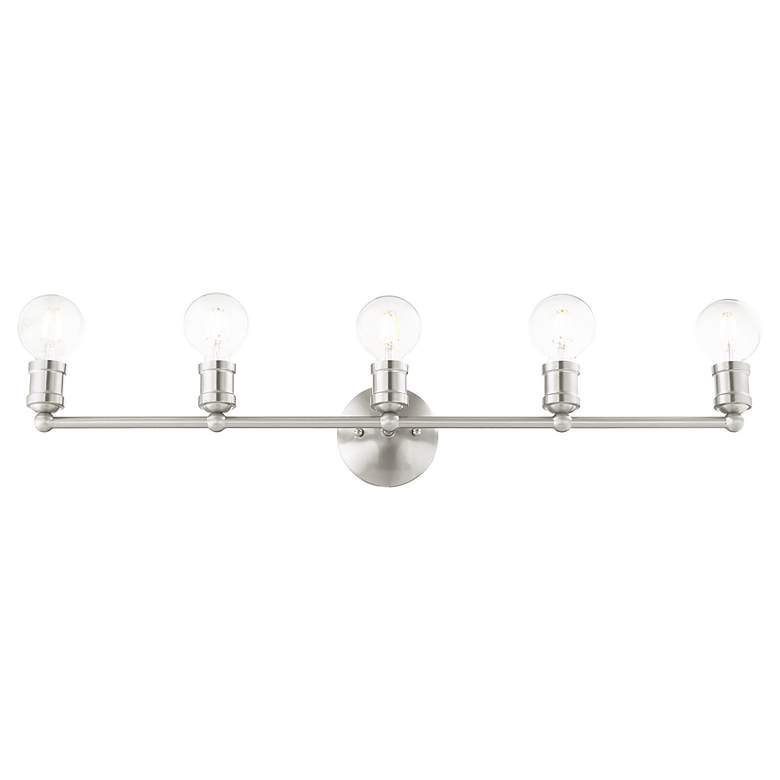 Image 6 Lansdale 5 Light Brushed Nickel Bath Vanity more views