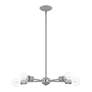Thumbnail3 of Lansdale 5 Light Nordic Gray Chandelier more views