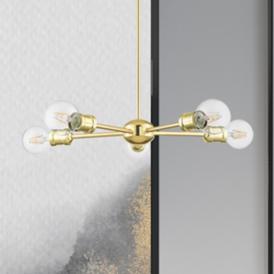 Lansdale 5 Light Polished Brass Chandelier Lansdale 5 Light Polished Brass Chandelier