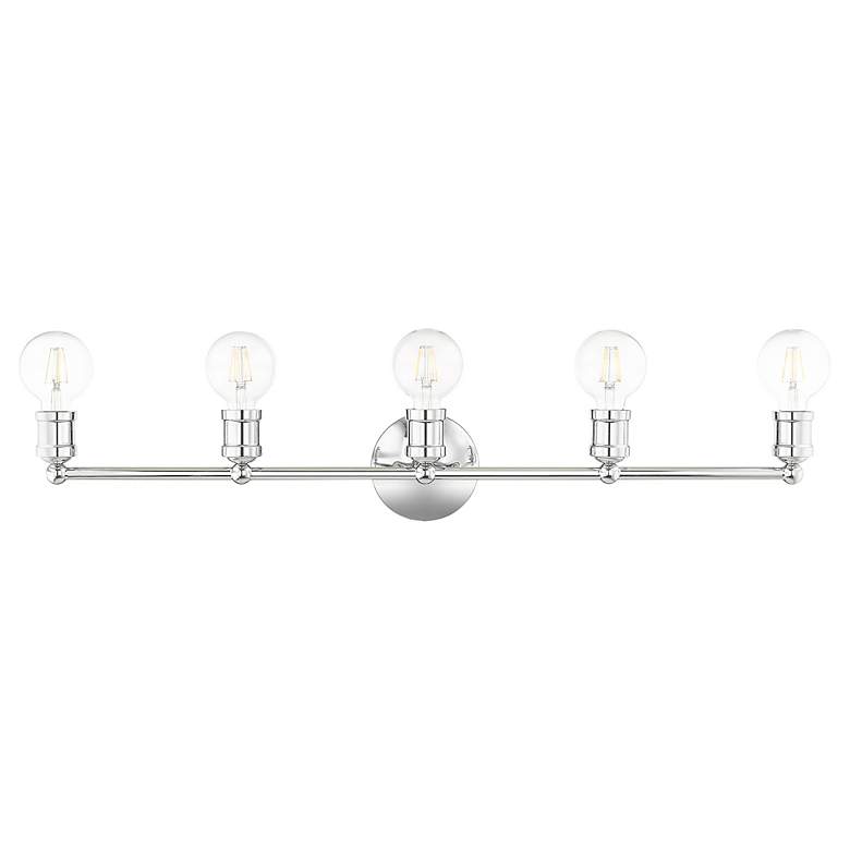 Image 5 Lansdale 5 Light Polished Chrome Bath Vanity more views