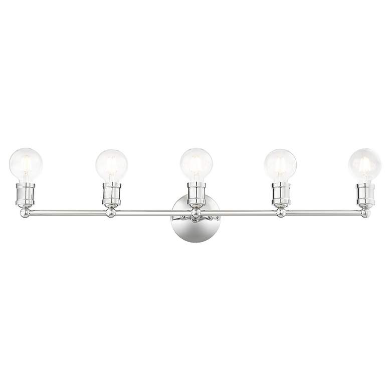 Image 6 Lansdale 5 Light Polished Chrome Bath Vanity more views
