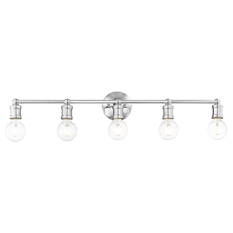 Image 7 Lansdale 5 Light Polished Chrome Bath Vanity more views