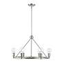 Thumbnail3 of Lansdale 6 Light Brushed Nickel Chandelier more views