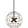 Lansing 18" Wide Oil-Rubbed Bronze 6-Light Orb Cage Pendant