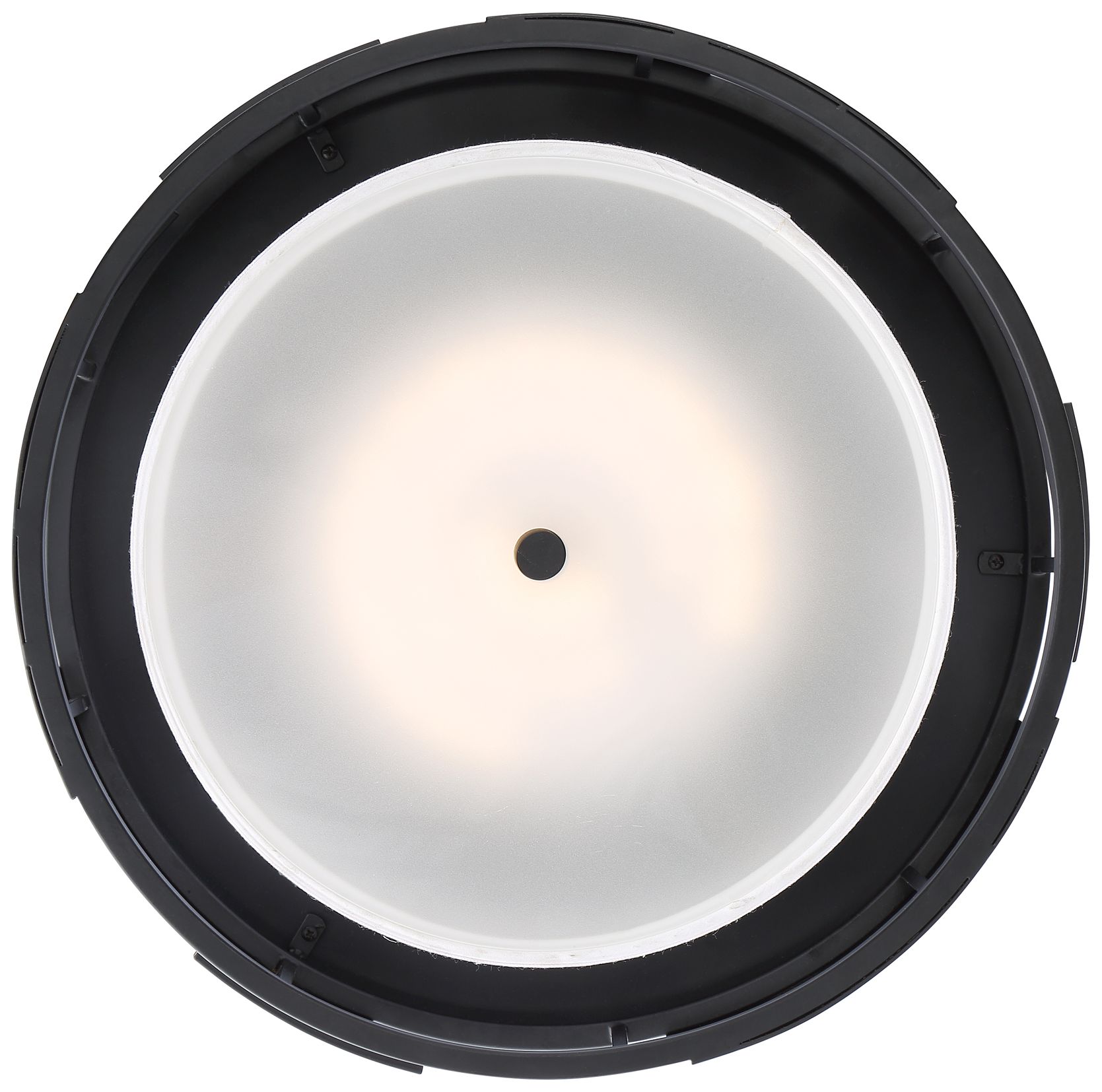 Image 6 Lansing; 3 Light; Flush with White Fabric Shade and Opal Diffuser more views