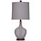 Lansing Natural Cement Angular LED Table Lamp