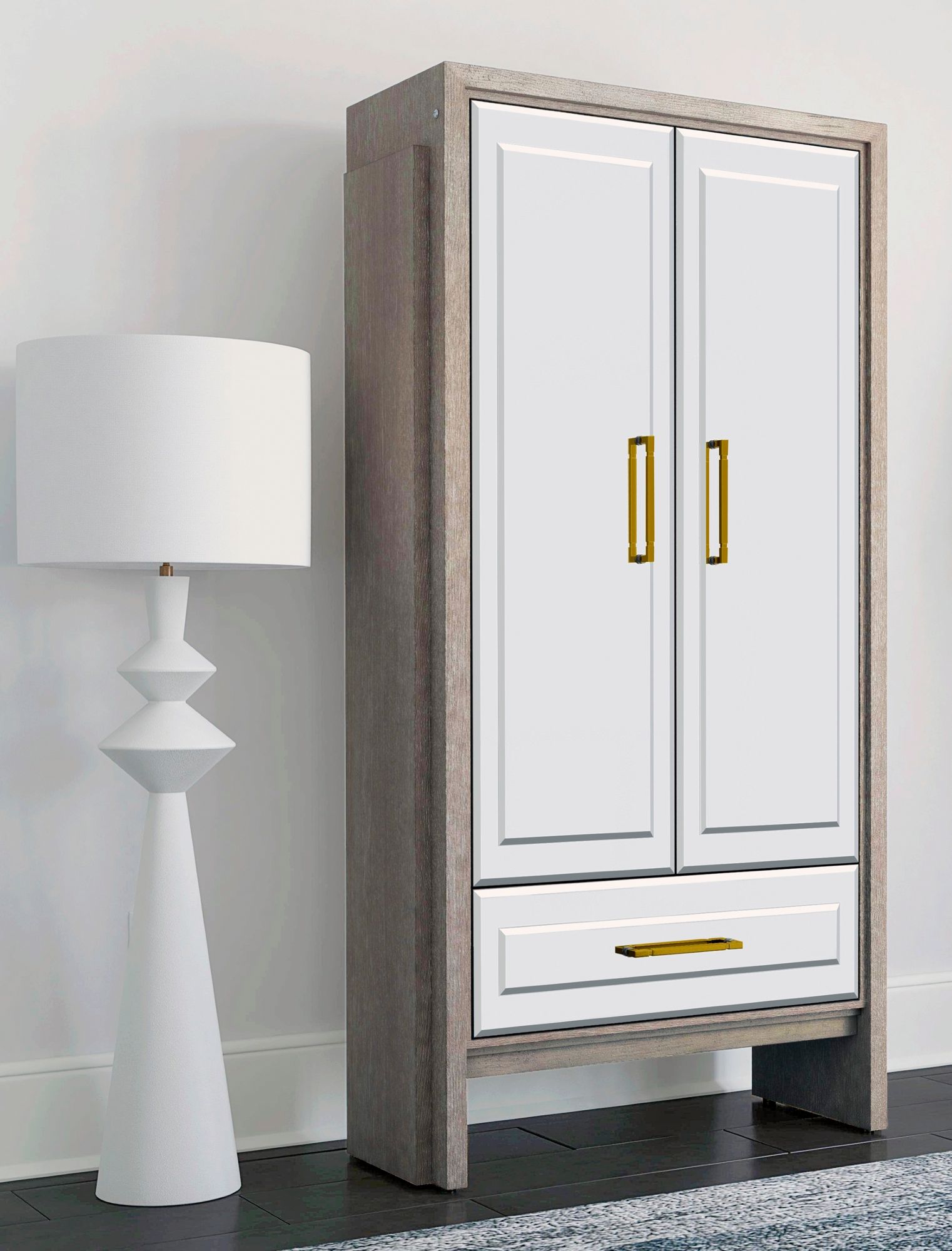 Image 5 Lansing Tall Bar Cabinet more views