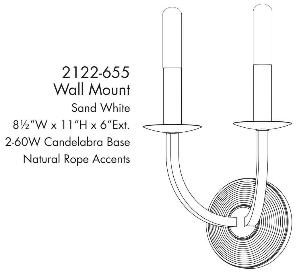 Image 4 Lanton 11" High Satin White 2-Light Wall Sconce more views