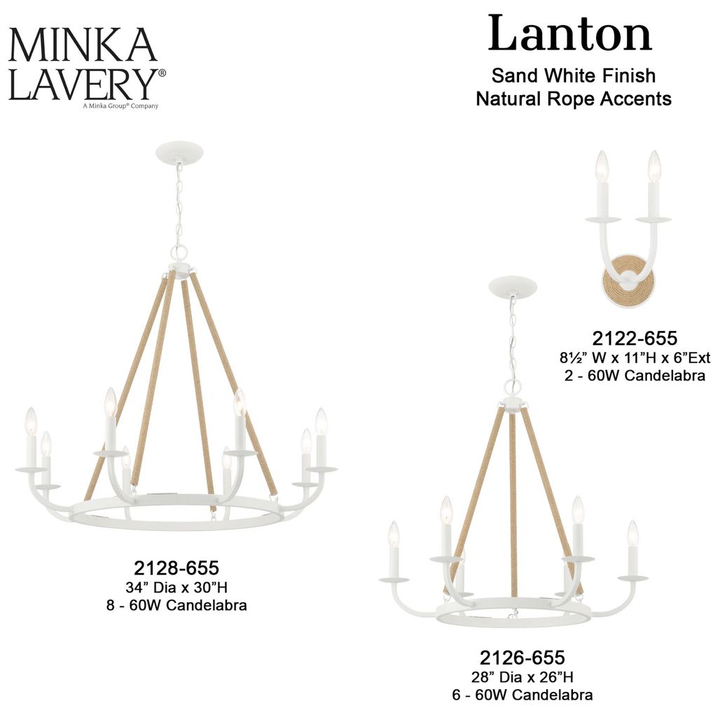 Lanton 11" High Satin White 2-Light Wall Sconce