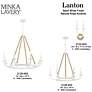 Lanton 11" High Satin White 2-Light Wall Sconce