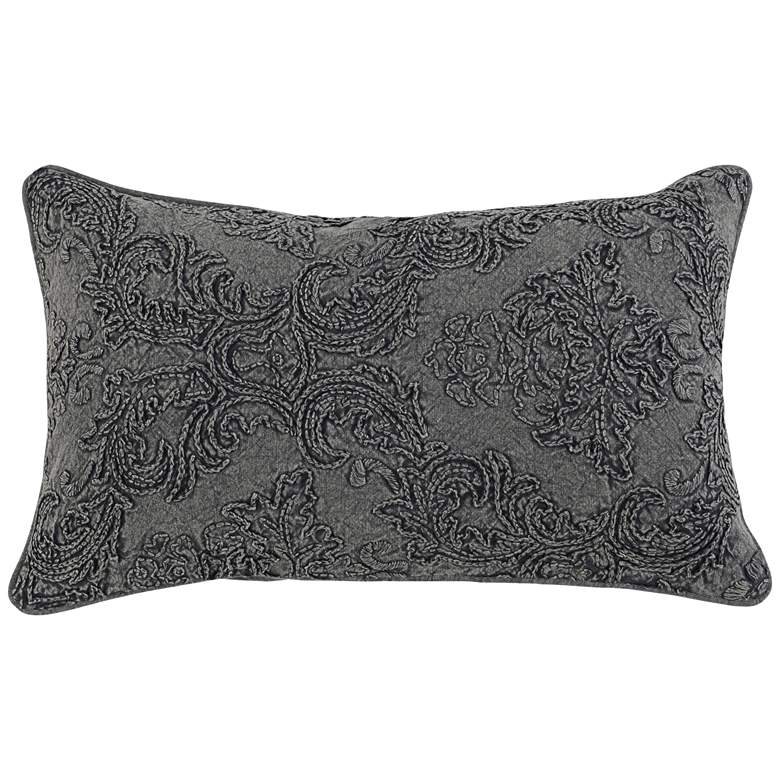 Image 1 Lantry Charcoal 26" x 14" Decorative Pillow