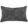 Lantry Charcoal 26" x 14" Decorative Pillow