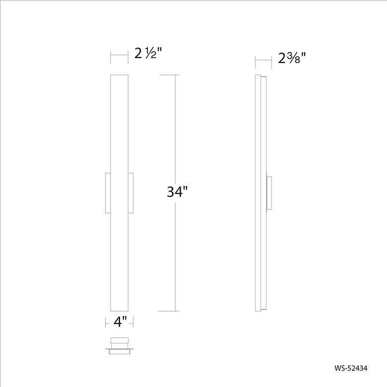 Image 5 Lanza LED Bath Bar more views