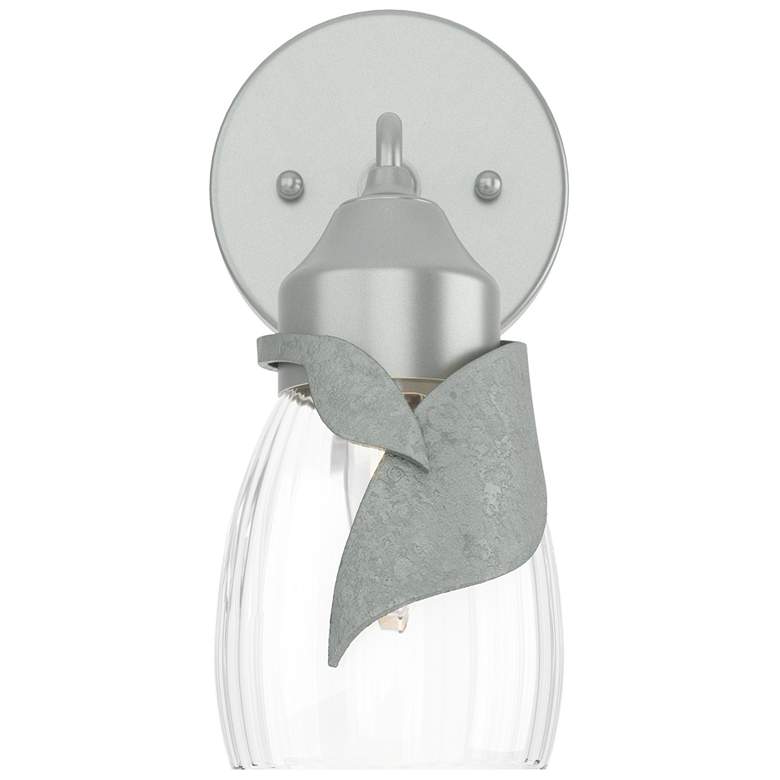 Image 1 Lapas 1-Light Sconce - Platinum - Water Glass