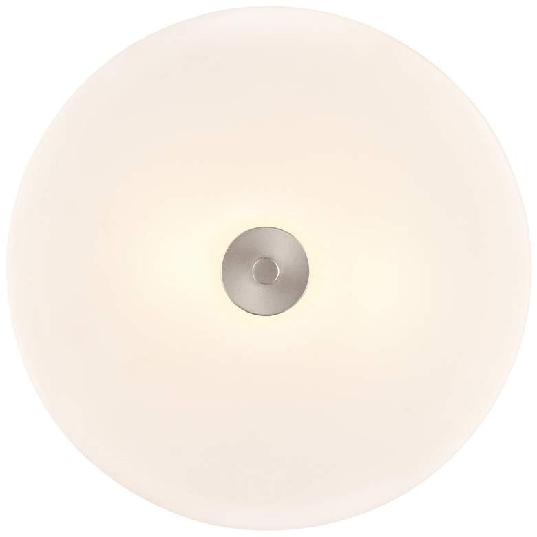 Image 3 Laphia 13.25" Wide 2-Light Flushmount in Brushed Nickel more views