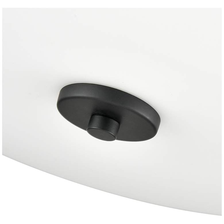 Image 4 Laphia 13.25" Wide 2-Light Flushmount in Matte Black more views