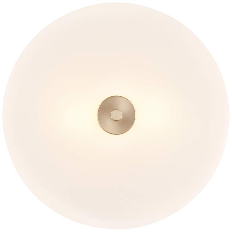 Image 3 Laphia 13.25" Wide 2-Light Flushmount in Modern Gold more views