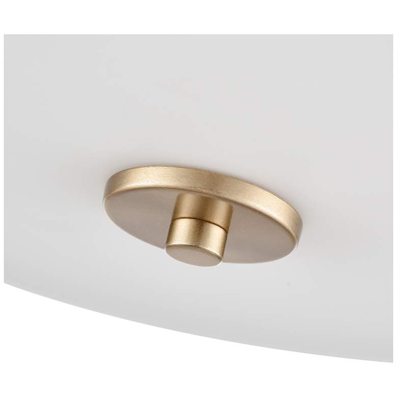 Image 4 Laphia 13.25" Wide 2-Light Flushmount in Modern Gold more views