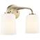 Laphia 14" Wide 2-Light Vanity in Modern Gold