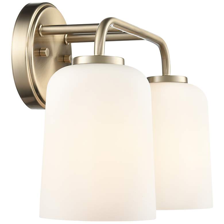 Image 4 Laphia 14" Wide 2-Light Vanity in Modern Gold more views