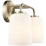 4_Laphia 14" Wide 2-Light Vanity in Modern Gold more views