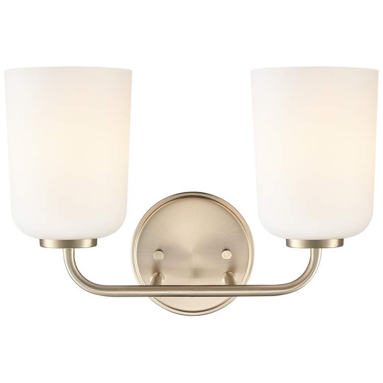 Image 5 Laphia 14" Wide 2-Light Vanity in Modern Gold more views