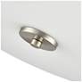 3_Laphia 15.75" Wide 3-Light Semi Flush in Brushed Nickel more views
