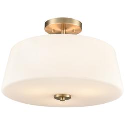 Laphia 15 3/4" Wide Modern Gold Ceiling Light