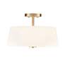 2_Laphia 15 3/4" Wide Modern Gold Ceiling Light more views