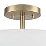 5_Laphia 15 3/4" Wide Modern Gold Ceiling Light more views