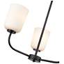 5_Laphia 21" Wide 3-Light Chandelier in Matte Black more views