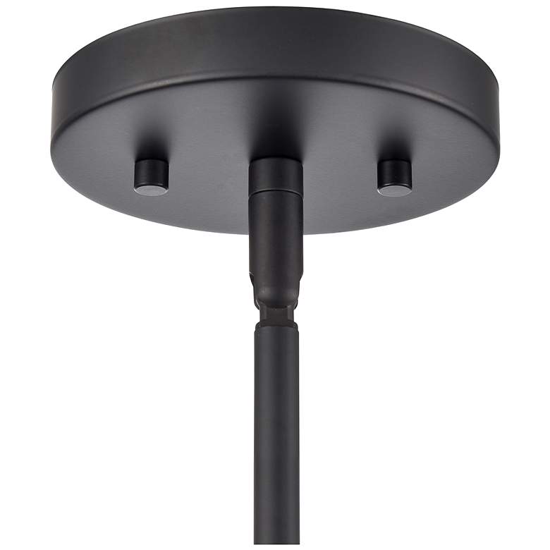 Image 6 Laphia 21" Wide 3-Light Chandelier in Matte Black more views