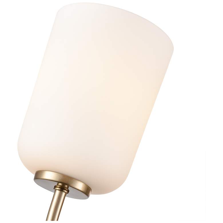 Image 4 Laphia 21" Wide 3-Light Chandelier in Modern Gold more views