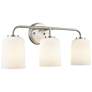 1_Laphia 22" Wide 3-Light Vanity in Brushed Nickel
