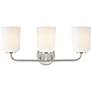 5_Laphia 22" Wide 3-Light Vanity in Brushed Nickel more views