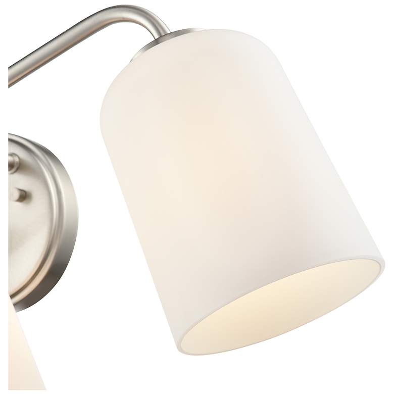 Image 6 Laphia 22" Wide 3-Light Vanity in Brushed Nickel more views