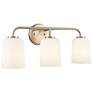 Laphia 22" Wide 3-Light Vanity in Modern Gold