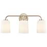 Laphia 22" Wide 3-Light Vanity in Modern Gold