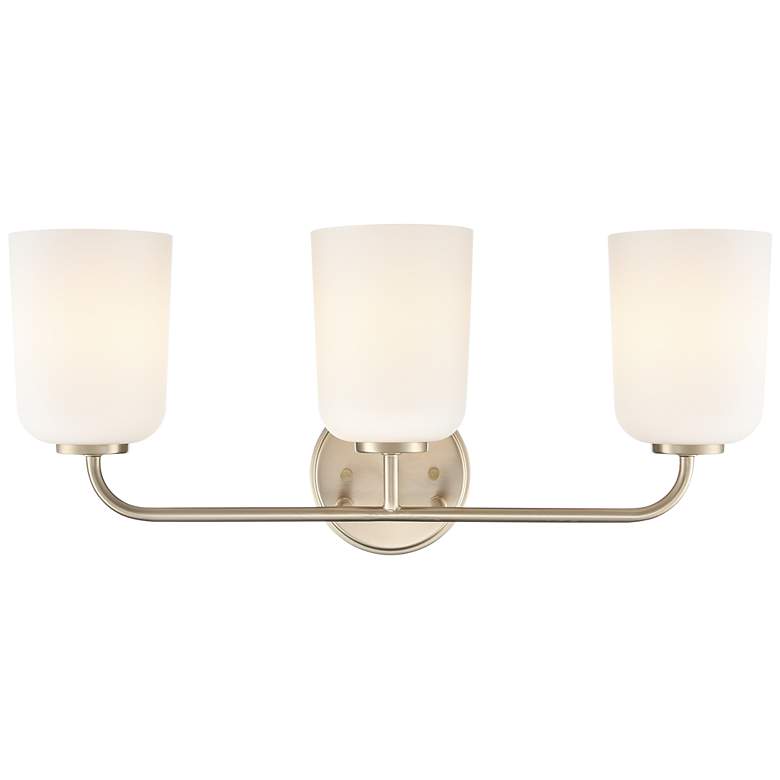 Image 5 Laphia 22" Wide 3-Light Vanity in Modern Gold more views