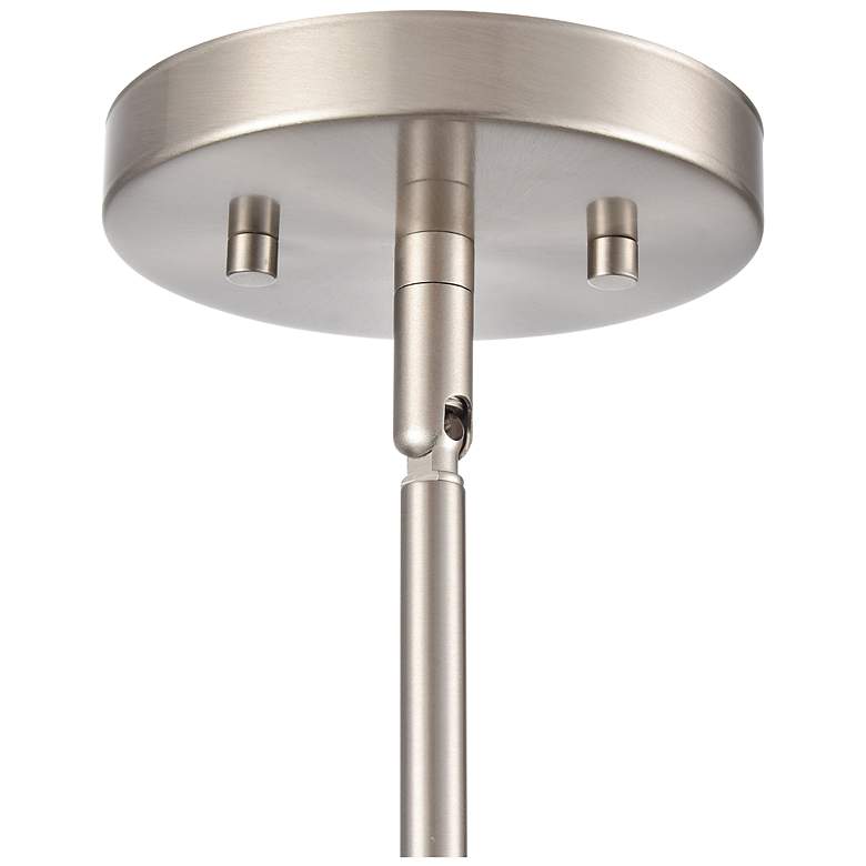 Image 6 Laphia 27" Wide 5-Light Chandelier in Brushed Nickel more views